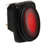 Interruptor LED rojo 12/24V