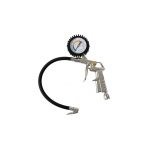 Pistola de neumáticos con manómetro