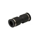 Conector rápido de reducción tubo-tubo plástico de 12 mm a 10 mm