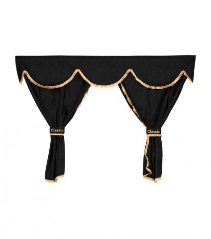 Kit de cortinas opacas negras para Ford F-Max (2018+)