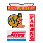 Kit de 6 mini pegatinas old school