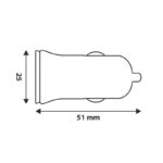 Carregador Duplo USB 12/24V 2500mA - Image 4