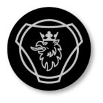 Pegatina Scania Black Diesel Garden