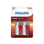Blíster de 2 pilas alcalinas Philips LR14