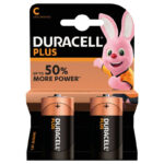 Blíster 2 pilas alcalinas Duracell LR-14