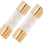 Blíster de 2 fusibles de vidrio 80A