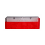 Cristal del faro trasero Aspock Drt