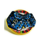 Dados de peluche azules Pin Pluche