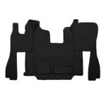 Juego de tapetes lisos Eco-piel Scania R 2010-2016 Negro