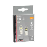 Blíster 2 bombillas T10 ámbar 24V