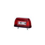 Farolim Chapa Matricula Vermelho Led LTD669