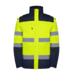 Parka acolchada de alta visibilidad Roly