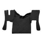 Juego de tapetes de cuero ecológico Volvo FH2/3 (2002/2012) Automático Negro