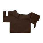 Juego de tapetes de piel ecológica Renault T Cabina Plana Marrón