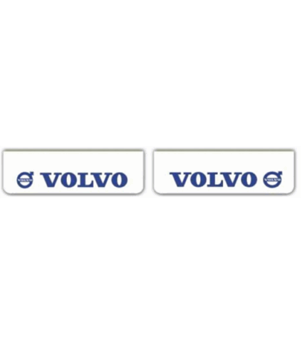 Par de Palas Volvo 600x180 Letras Azuis