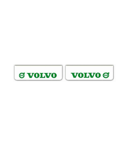 Par de Palas Volvo 600x180 Letras Verdes