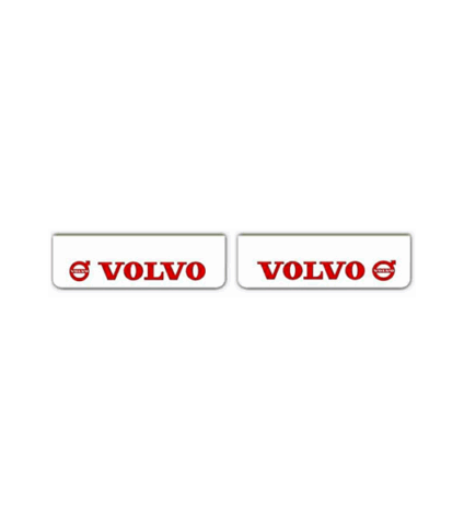 Par de Palas Volvo 600x180 Letras Vernelhas