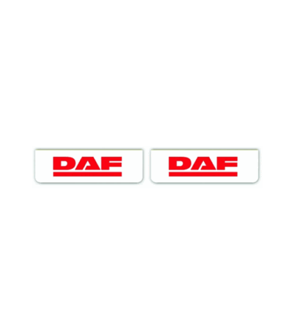 Par de Palas DAF 600x180 Letras Vermelhas
