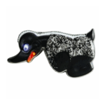 Pin Angry Duck Gris