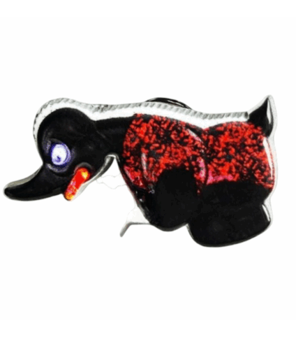 Pin Angry Duck Vermelho