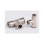 Acoplamiento rápido metálico en T