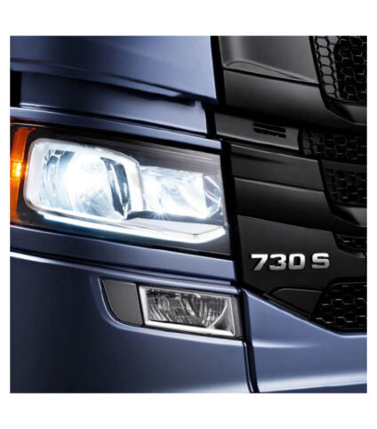 Número Cromado (0,7,3,5) + Letter Scania S/R 2016+