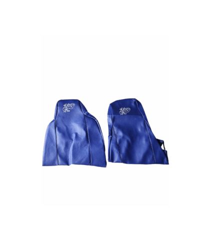 Par De Capas De Banco Logo Azul Escuro Premium Scania R
