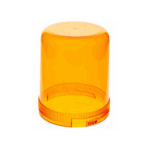 Cúpula laranja para luz de emergência.