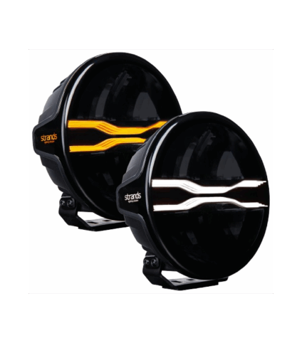 Farol Led FOR9T Branco/Laranja