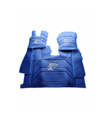 Jogo de Tapetes Eco Pele Azul Scania R 2002