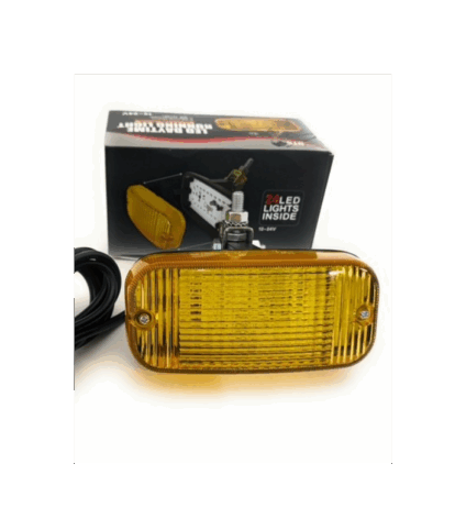 Farolim Talmu 24 Leds Amarelo 12/24V