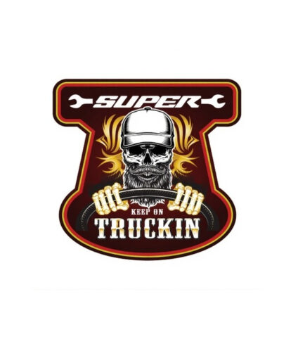 Autocolante Super Truckin'
