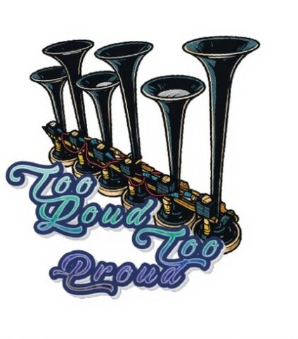 Autocolante Too loud Too Proud
