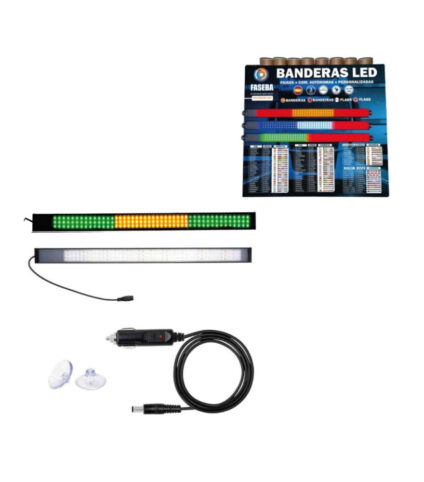 Bandeira Led Brasil 12/24V 450x32x11mm