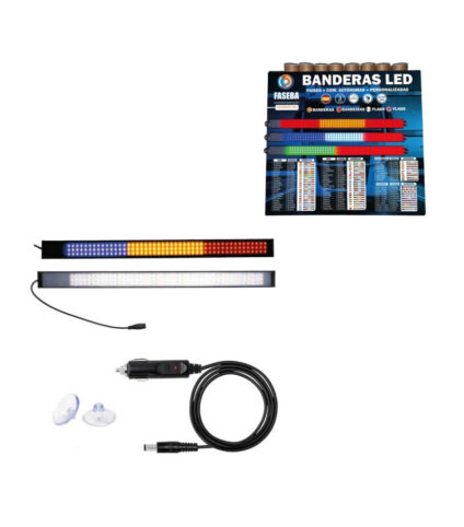 Bandeira Led Roménia 12/24V 450x32x11mm