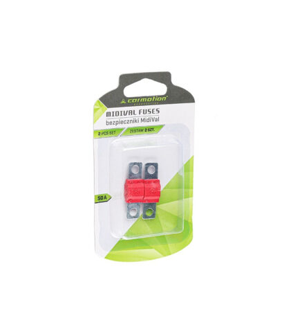 Blister 2 Fusíveis MIDIVAL 50A