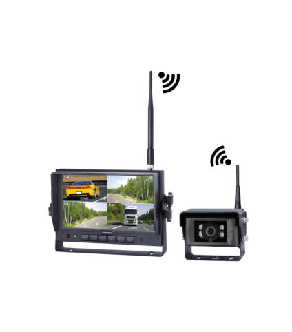 Câmara HD Sem Fios 2,4 GHz com Ecrã Multidisplay de 7"