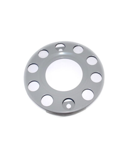 Tampa de Roda 22,5" Furos Cinza