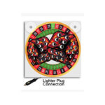 Light Box Dados Dinamarqueses Vermelhos