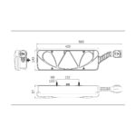 Farolim Traseiro SIM 3175 c/ ficha DIN Traseira 24V - Image 3