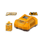 Carregador de Bateria de íon-lítio INGCO 20V 4A