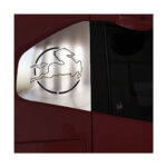 Par De Cromados Para Janelas Cama Iveco S-Way