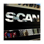Logo Grelha Frontal Prensado Scania Streamline Mod 3