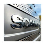 Logo Grelha Frontal Prensado Scania Streamline