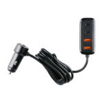 Carregador de Isqueiro 3x USB-A / 3xUSB-C Dunlop 12/24V (Carga Rápida)