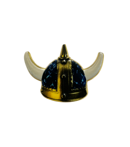 Pin Chapéu Viking Azul