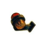 Pin Farolim Pendural Vermelho/Laranja
