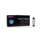 Caixa de 10 Lâmpadas C5W 24V 5W 41mm T11x41 SV8.5 M-Tech