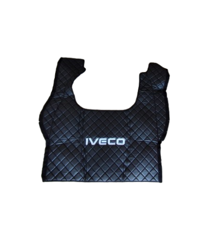 Jogo De Tapetes Eco Pele Iveco S-Way 2019+ Preto