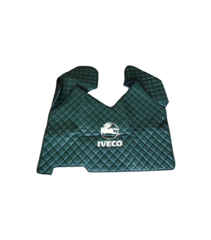 Jogo De Tapetes Eco Pele Iveco S-Way 2013+ Automático Verde